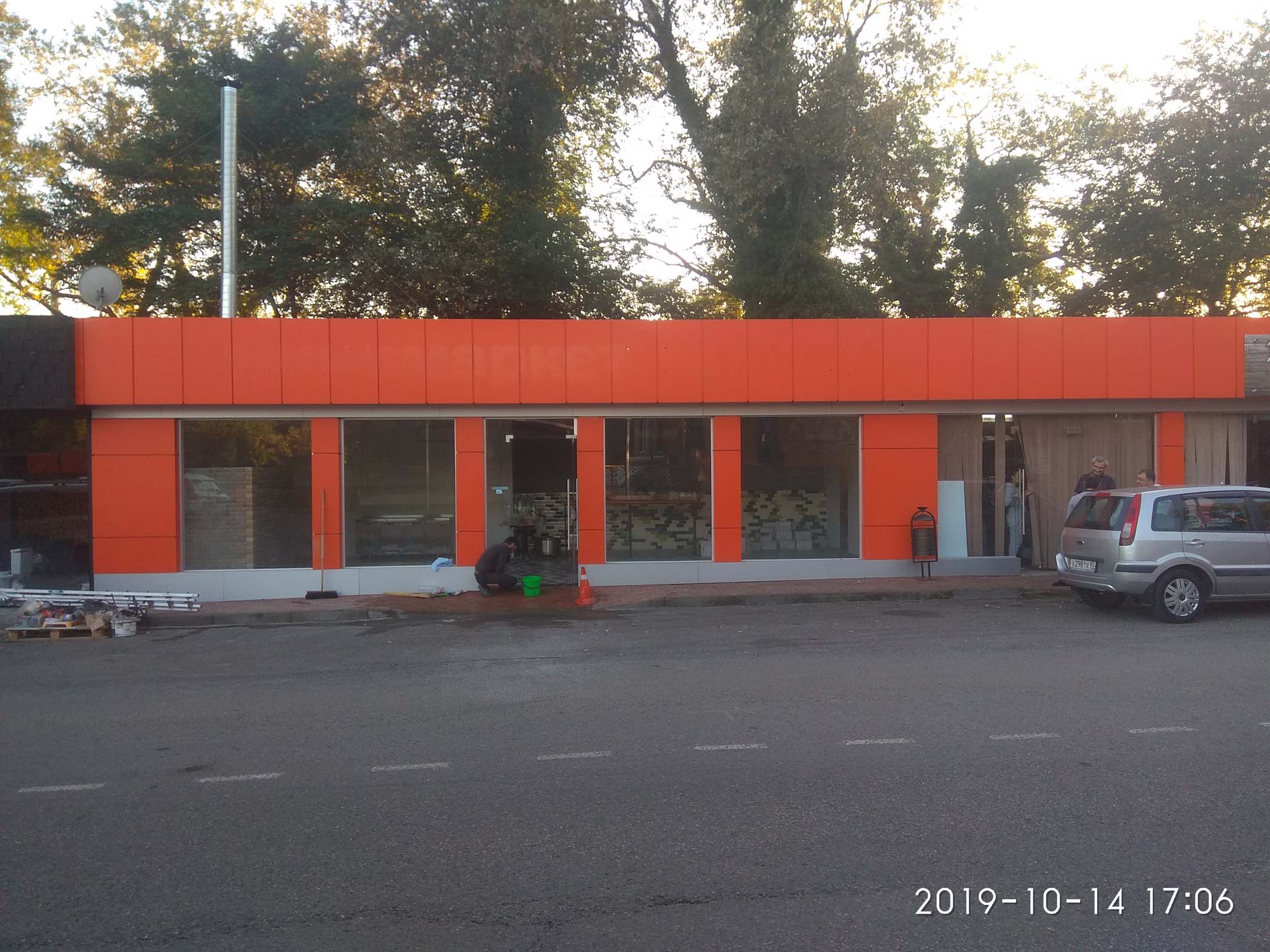 Фасады из алюминия